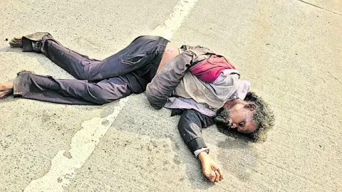 గుర్తు తెలియని వాహనం ఢీ 