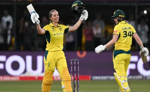 Gardners hundred takes Australia to 326 against New Zealand