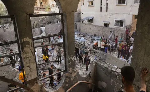 Israeli strikes killed at least 40 Palestinians in Gaza
