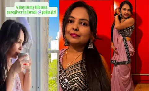 Indian civil engineer Rani Gorsera turned caregiver in Israel