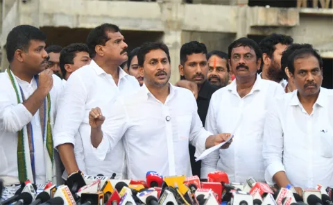 YS Jagan Mohan Reddy Fires over deaths of tribal students in Visakha