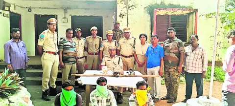 నెమలిని చంపిన నిందితుల అరెస్ట్‌