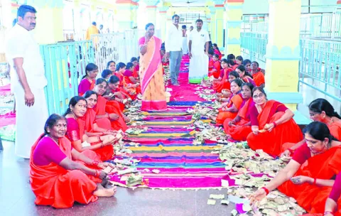 చెర్వుగట్టు ఆదాయం  రూ.40.46 లక్షలు