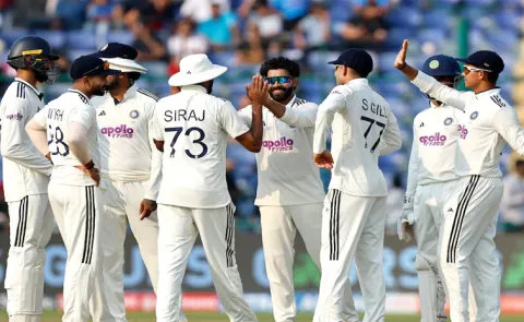 IND vs WI 2nd Test Day 2: Jadeja Spins Web, Shubman Gill Slams Ton; India Lead WI By 378 Runs