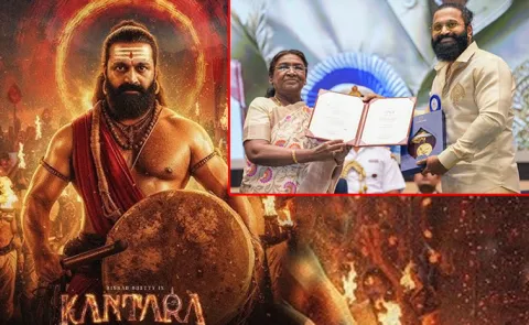 Atlee comment on Rishab Shetty takes home again one National Award for Kantara Chapter 1