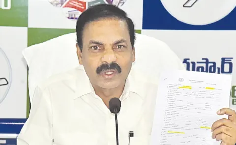 Kakani Govardhan Reddy comments on Chandrababu over fake liquor: AP