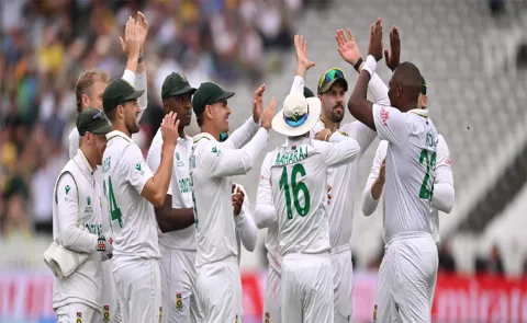 South Africa field four different captains in four consecutive Test matches
