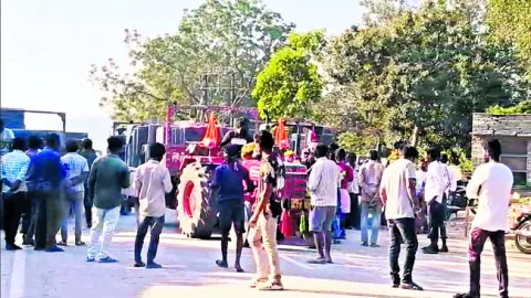 స్తంభించిన నాపరాతి రవాణా