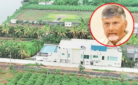 AP Govt Under Fire for Crores Spent on chandrababu karakatta Residence