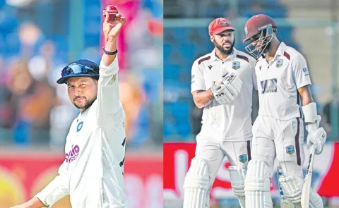 West Indies all out for less than 250 runs in the first innings