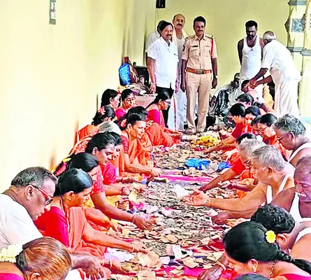 హుండీ ఆదాయం లెక్కింపు 