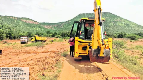 అడవిలో తమ్ముళ్ల మట్టిదందా
