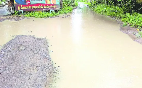 జిల్లాలో భారీ వర్షం