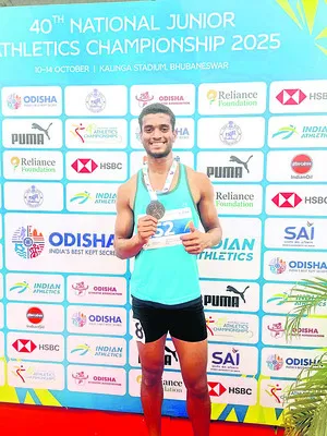సత్తాచాటిన  జూనియర్‌ అథ్లెట్లు   
