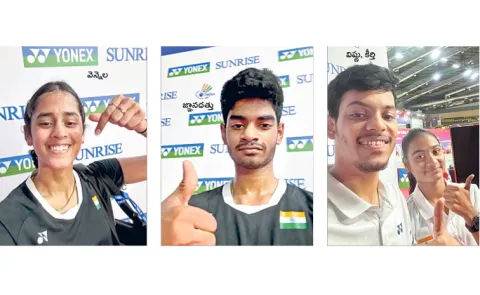 Indian players make a good start at the World Junior Badminton Championship