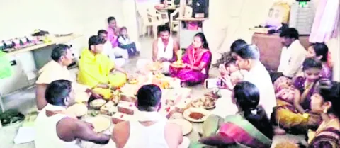 వైభవంగా గణ హోమ పూజలు