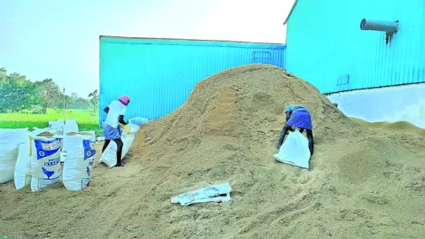వడ్ల పొట్టుకు భలే డిమాండ్‌