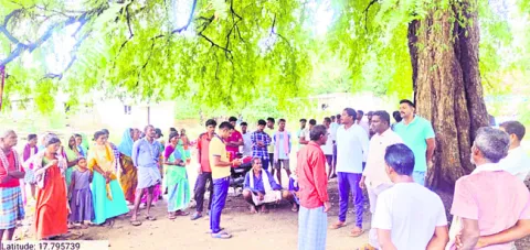 చేతబడి నెపంతో వ్యక్తిపై కత్తితో దాడి
