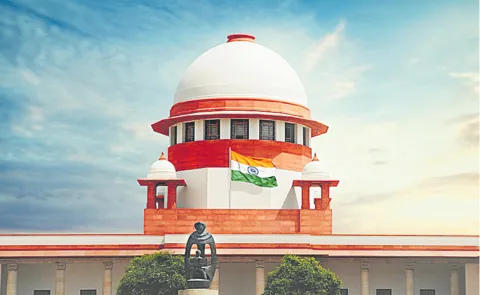 Supreme Court fires on Chandrababu Govt For Stopping Sakshi broadcasts