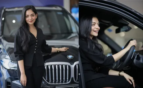 Ahaana Krishna Buys BMW X Car On Her 30th Birthday