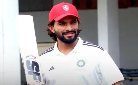 Madhya Pradesh skipper Rajat Patidar smashes a stunning century against Punjab in the Ranji Trophy6