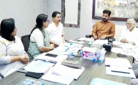 CM Revanth review of the education department