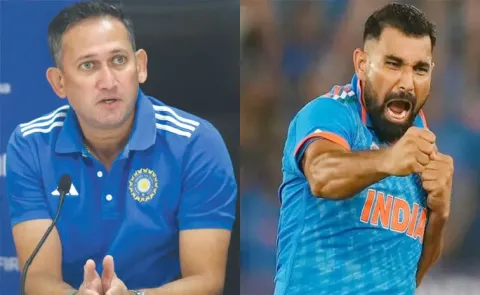 If He Was Fit: BCCI Chief Selector Agarkar Reacts To Shami Comments
