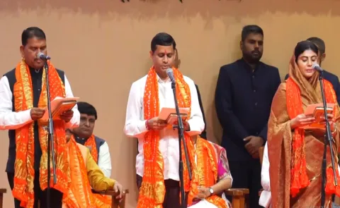 Gujarat BJP government has unveiled a new 25 member cabinet