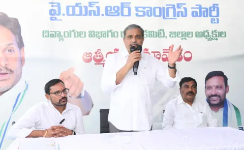 Sajjala Ramakrishna Reddy Speech In YSRCP Divyangula Vibhagam Meeting