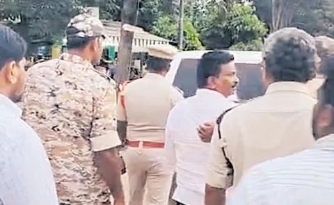 YSRCP leader Veeraiah illegal arrest: Andhra pradesh