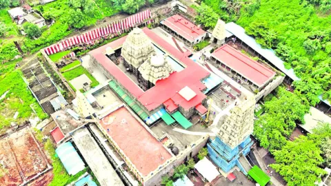 అప్పన్న ఆలయ లీకేజీ పనులు పూర్తి 