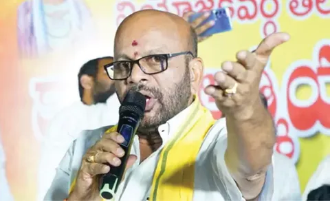 Minister Narayana and Former MLA Varma 