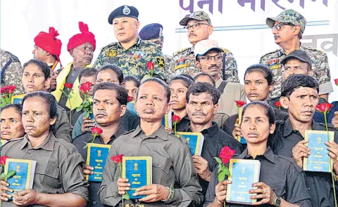Historic Naxal Surrender in Chhattisgarh