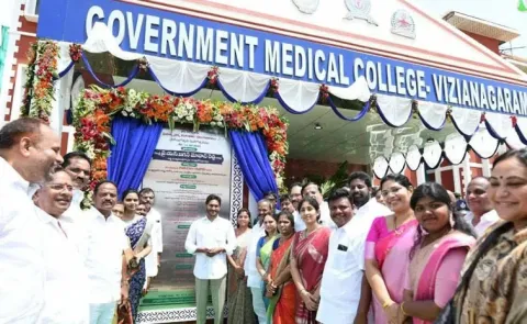 Seats sanctioned for medical colleges established by YS Jagan1