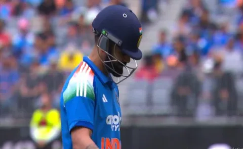 IND VS AUS 1st ODI: First Duck Out For Virat Kohli On Australia Soil