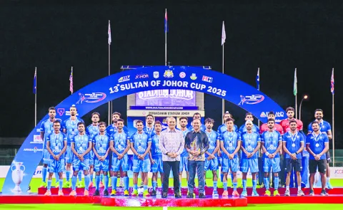India loses to Australia in the final of the Sultan of Johor Cup mens hockey tournament