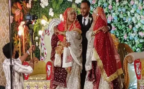 Karnataka Man Marries Two Childhood Friends in One Ceremony