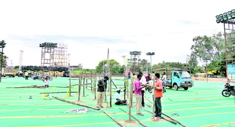 దసరాకు సర్వం సిద్ధం