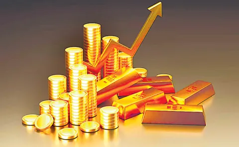 Gold prices rise in the state 