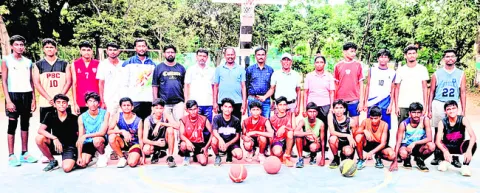 ఉమ్మడి జిల్లా బాస్కెట్‌బాల్‌ జట్ల ఎంపిక