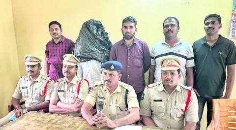 వరుస చోరీలకు పాల్పడుతున్న వ్యక్తి అరెస్టు
