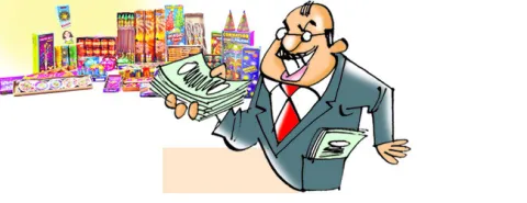 అధికారులకు దీపావళి