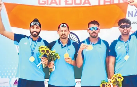 India wins 10 medals at Asian Rowing Championships