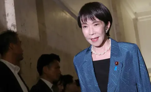 Sanae Takaichi breaks glass ceiling as Japan's first female PM