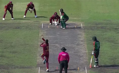 All 5 bowlers used are spinners, West Indies make history vs Bangladesh In Mirpur