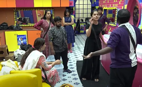 Bigg Boss Telugu 9 Day 44 Promo Tanuja vs Emmanuel
