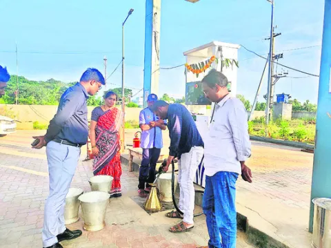 రామాలయంలో ఆకాశదీపం 
