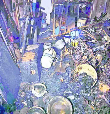 షార్ట్‌ సర్క్యూట్‌తో విద్యుత్‌ ప్రమాదం 