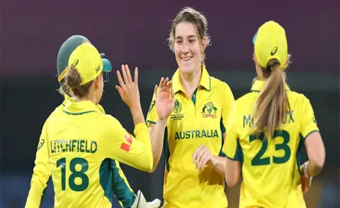Women's CWC 2025: Australia Restrict England To 244 Runs