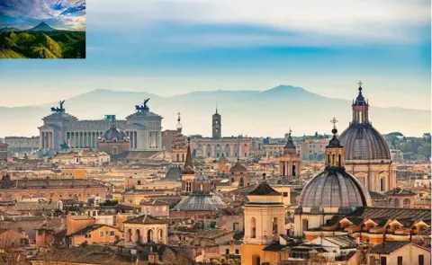 Rome is famously known as the City of Seven Hills